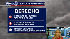 Houston tornadoes: Two EF-1 tornadoes confirmed around Houston area