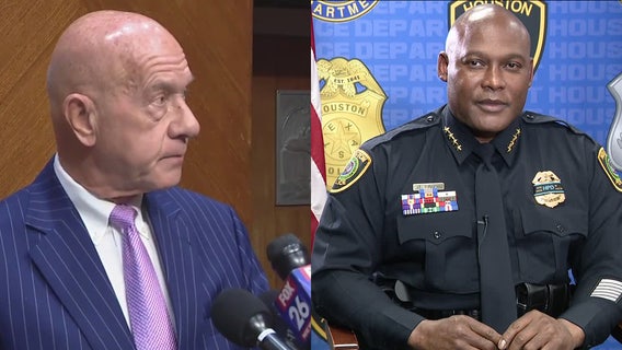 Houston Police Chief Troy Finner announces resignation, Whitmire responds
