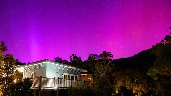 Severe solar storm hits earth with auroras visible, continues through weekend