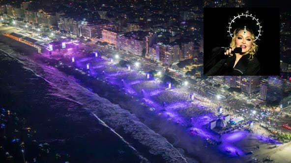 Madonna’s Rio concert makes history with largest standalone crowd