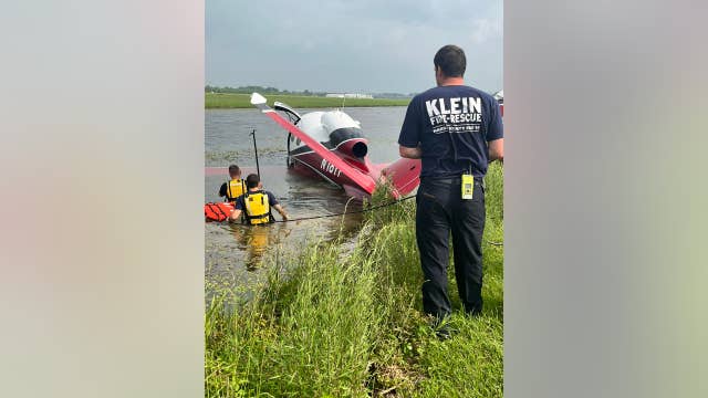 Three passengers rescued after small aircraft crash at Hooks Airport