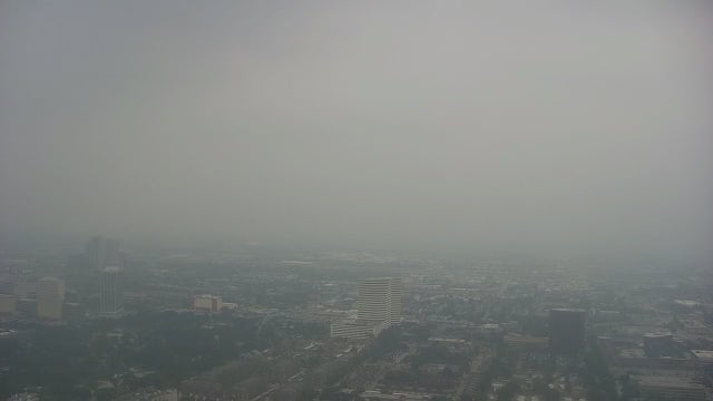 Houston weather: Haze takes over Houston skyline