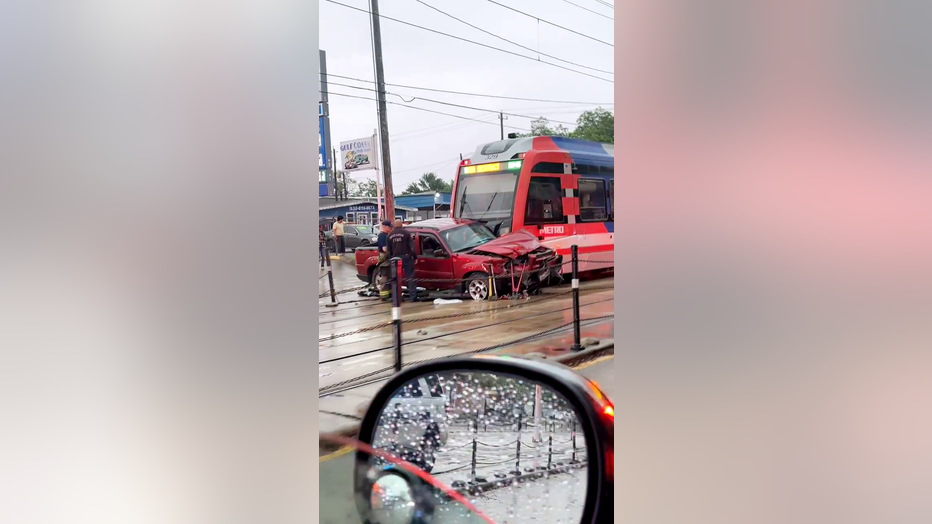 Houston METRORail crash