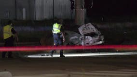 Harris County teens dead after fiery crash at Beltway 8, Little York