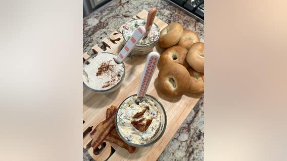 Bagel & cream cheese board recipe: Allison's Cooking Diary