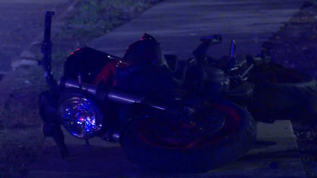 Motorcyclist died after high speed chase, fell off ramp onto Gulf Freeway