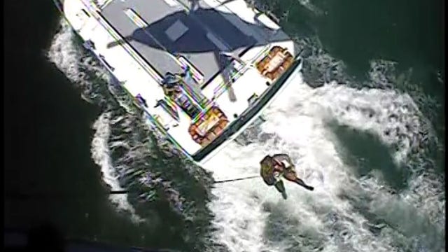 Coast Guard rescues unconscious 28-year-old man 28 miles offshore from Galveston, Texas