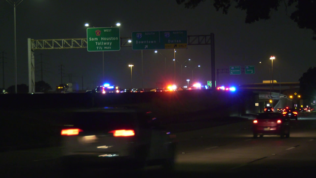 Houston shooting: Man found dead in crash on Sam Houston Tollway