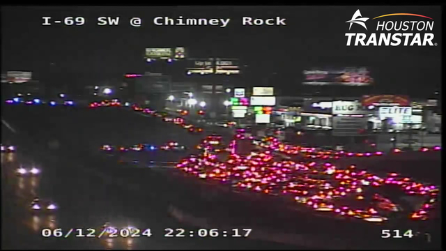 Houston Southwest Freeway crash: 1 person struck by vehicle, killed while trying to cross freeway