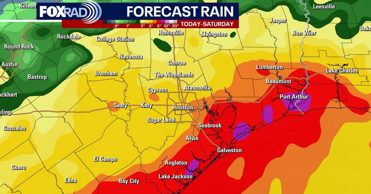 Houston weather forecast: Heavy rain this week | FOX 26 Houston