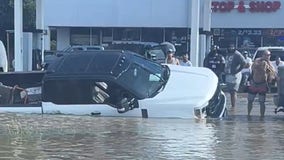 Houston Texans Tytus Howard asked Twitter for help with his pickup stuck in flooded ditch