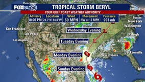 Tropical Storm Beryl tracker: Update on Texas, Houston impacts, path, hurricane warning