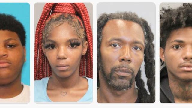 Houston shooting: Four suspects charged after man and 14-year-old girl wounded