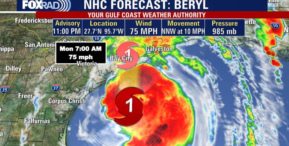Hurricane Beryl makes landfall in Texas