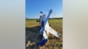 Plane crash kills 1 person near County Road 416 in Brazoria County