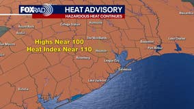 FOX 26 Houston weather forecast: Temperatures over 100 expected, heat advisory in effect