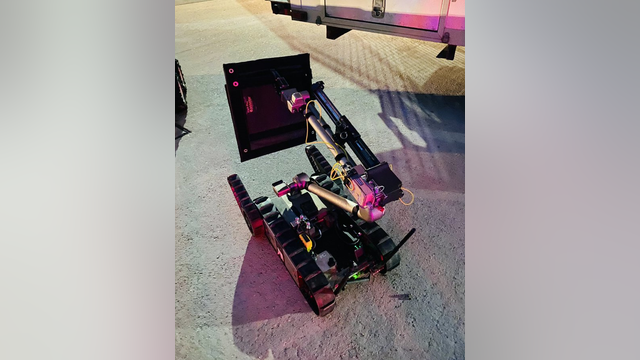 Hoax bomb discovered on public bench in north Harris County