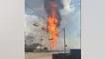 LIVE: La Porte pipeline fire near Spencer Highway causes road closures, evacuations, 4 total injuries reported