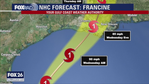 LIVE: Tropical Storm Francine tracker | Path, warnings, impact on Texas, Louisiana