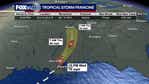 LIVE: Tropical Storm Francine tracker | Storm continues to move inland