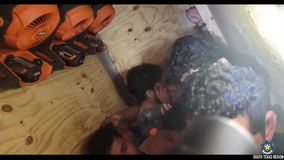 Texas DPS Troopers find 16 illegal immigrants inside trailer with false wall