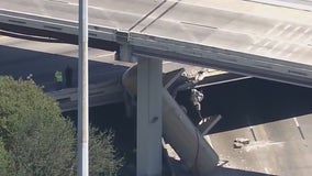 Houston accident: Tanker truck overturns on 610 North Loop, roadway reopened to traffic