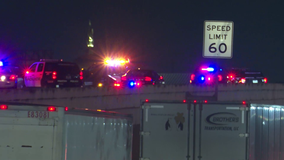 Houston crash: Woman struck and falls off freeway; officer hit during investigation