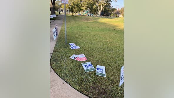 Fort Bend County District Attorney investigating vandalism of campaign signs