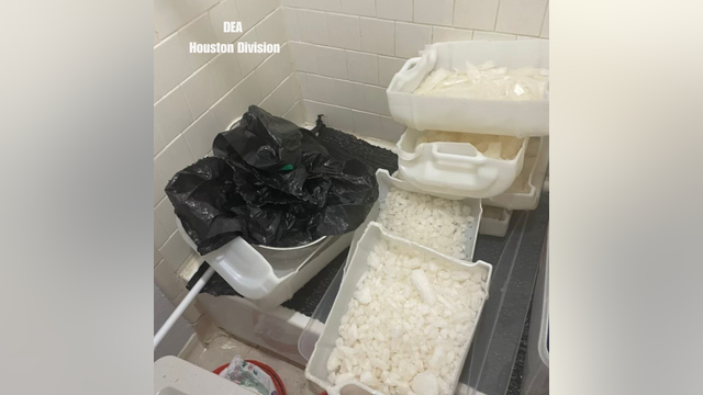 DEA Houston Division make 'significant' drug seizure in North Houston, 2 men arrested