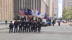 Houston Veterans Day ceremony, parade take to Downtown