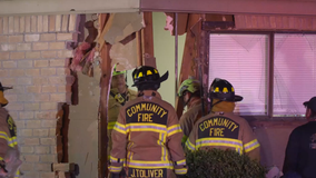 U-Haul crashes into home in Houston's Mission Bend neighborhood