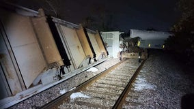 2 trains collide in East Harris County, estimated 12 box cars derailed