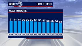 Houston weather forecast for Thursday, Dec. 5