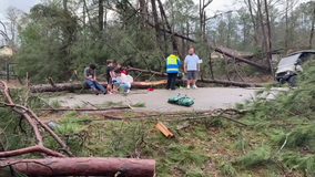 LIVE UPDATES: 1 killed, more injured as tornadoes, storms move through Southeast Texas