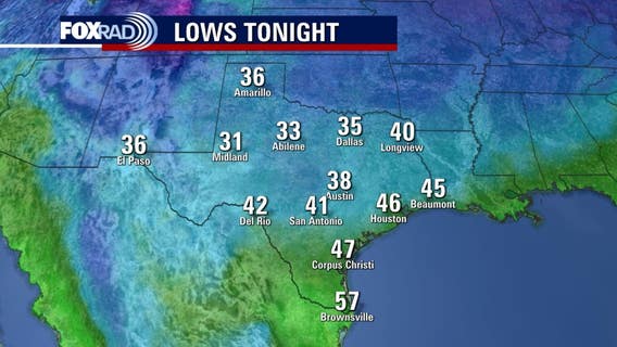 Houston weather forecast: Cold front, rain Wednesday