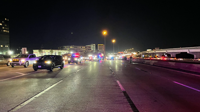 North Freeway crash: Motorcycle rider dead after multiple vehicle crash