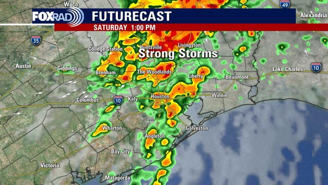 Houston weather: Calm Friday, more storms Saturday