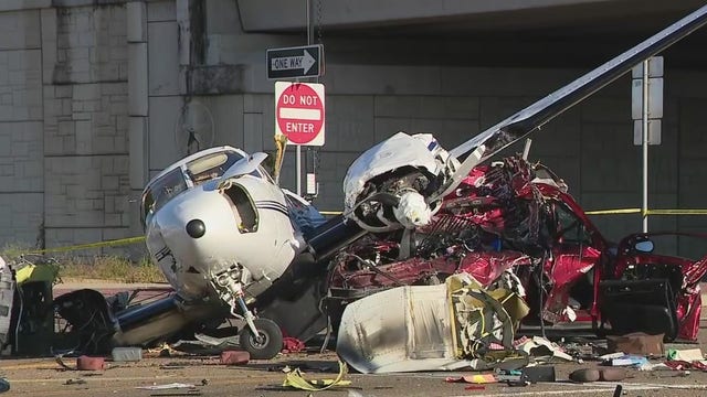 Victoria, Texas plane crash update: 1 remains hospitalized; wreckage being cleared