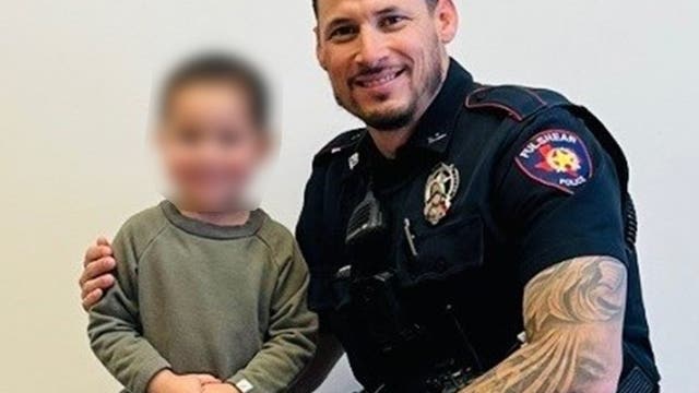 Fulshear officer rescues 3-year-old from burning home; father faces charges: Video