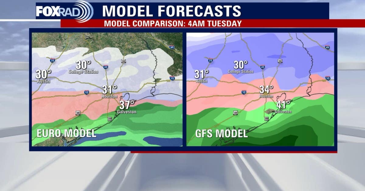 Houston weather: Arctic blast could bring snow, ice, freeze next week ...