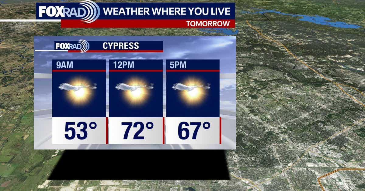 Houston weather: Warmup on the the way for the weekend | FOX 26 Houston