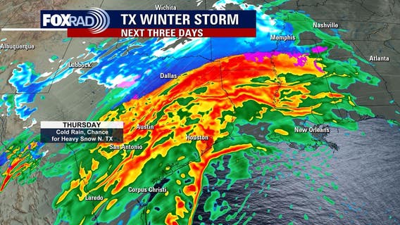 Houston weather: Cold Wednesday; Texas winter storm forecast