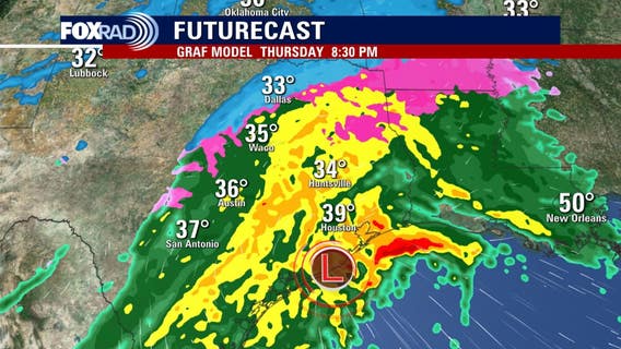 Houston weather: Texas Winter Storm arrives, heavy rain forecasted
