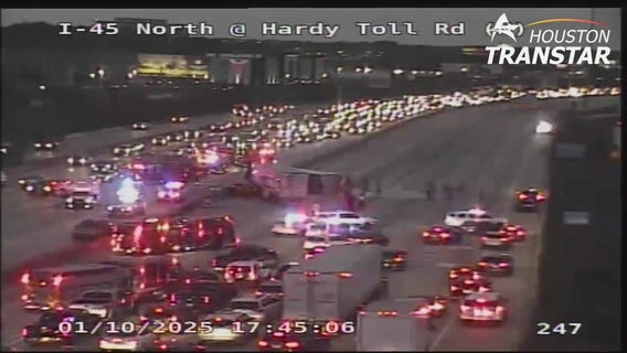 Montgomery County traffic: 18-wheeler crash on I-45 northbound cleared