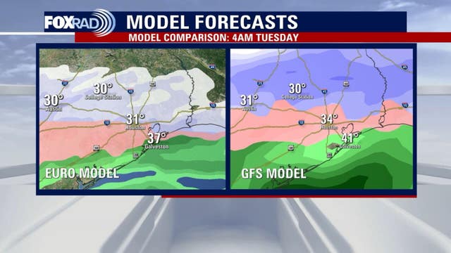 Houston weather: Arctic blast could bring snow, ice, freeze next week