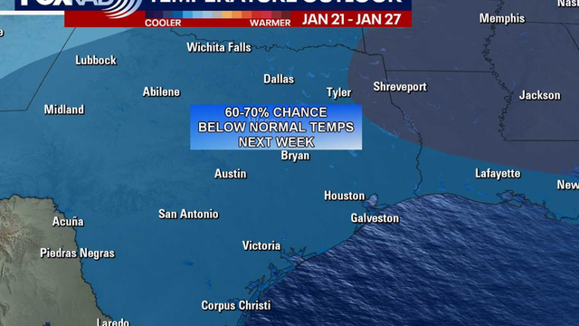 Houston weather: Seasonal temperatures to continue through Wednesday, change coming next week