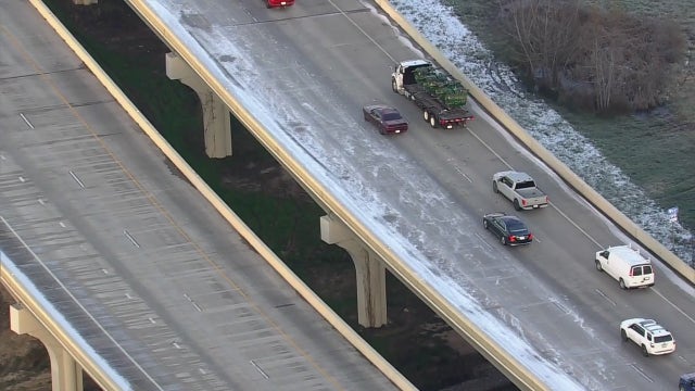 Houston traffic: Icy roads, black ice remain Thursday; list, map