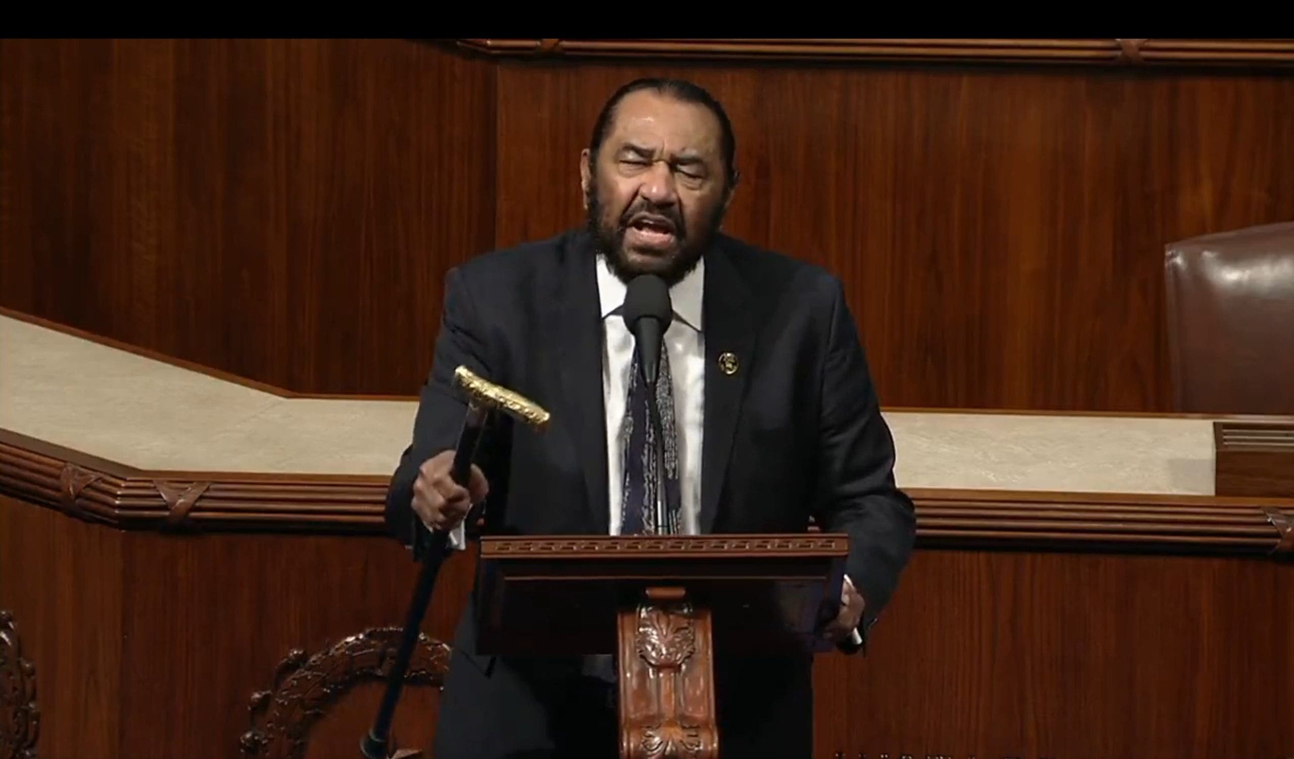Congressman Al Green says he'll file new impeachment articles against Trump