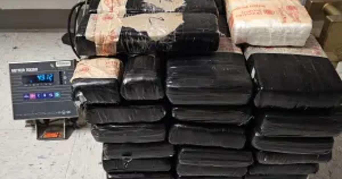 Cocaine worth $1.4M seized at U.S.-Mexico border in Eagle Pass, Texas ...