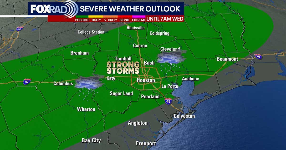 Houston weather: More wet weather expected Wednesday morning | FOX 26 ...